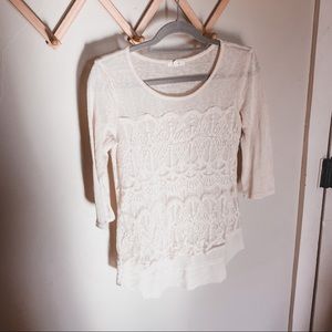 Maurices Lace Top